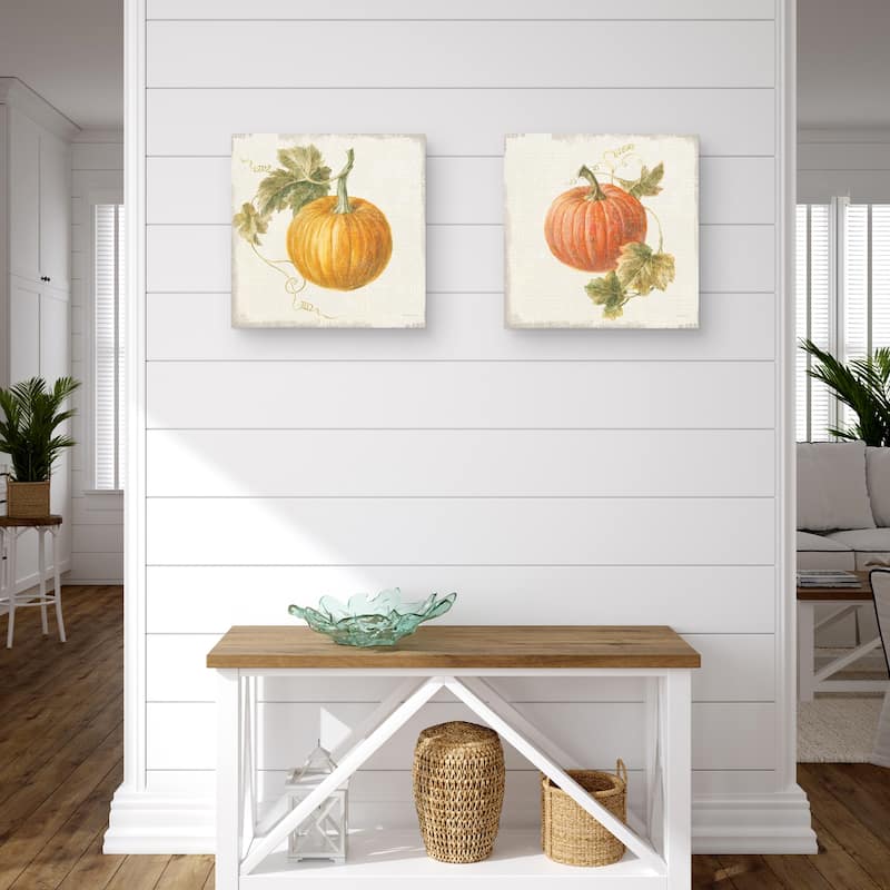 Floursack Autumn VI, Floursack Autumn VIII by Danhui Nai Canvas Art Prints