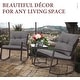 preview thumbnail 18 of 44, Pheap Outdoor 3-piece Rocking Wicker Bistro Set by Havenside Home