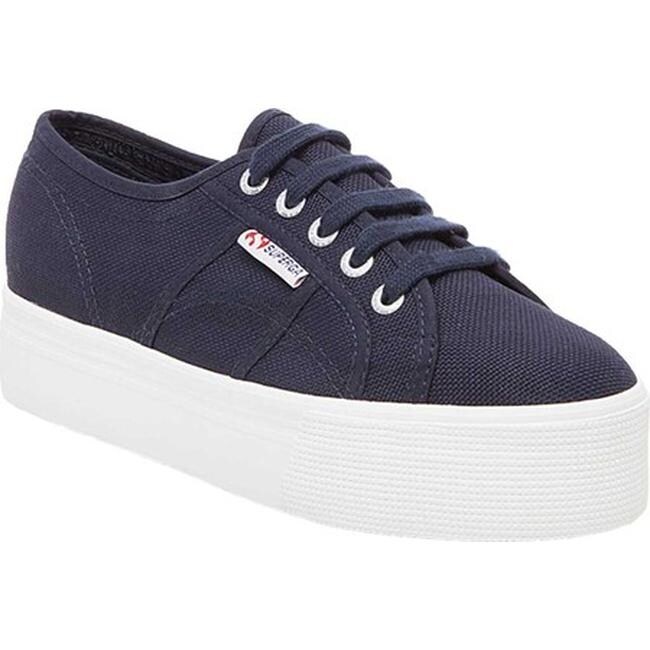 superga flatforms navy