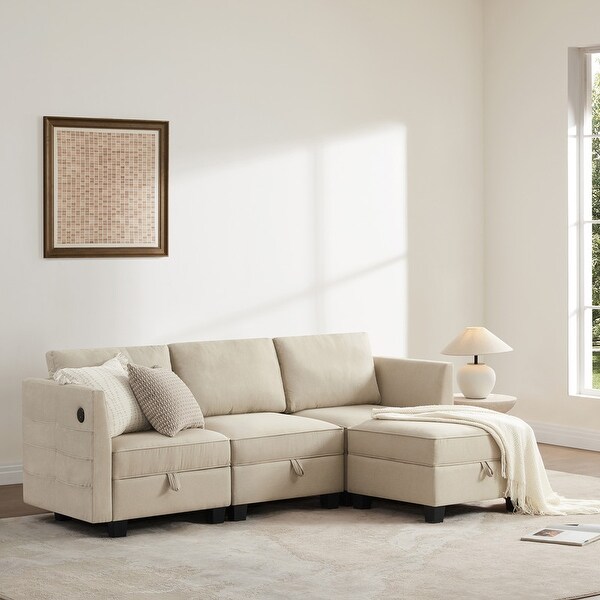 Spruce & Spring Lane Modular Sectional Sofa - Bed Bath & Beyond