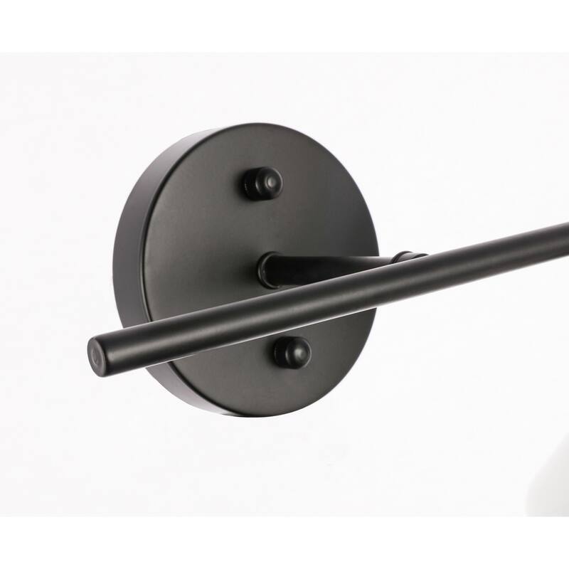 Gerald 1-Light Glass Right Wall sconce - 14.7/10.2 - 14.7/10.2