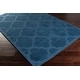 preview thumbnail 43 of 56, Hand-Woven Amy Tone-on-Tone Lattice Wool Rug - 3' x 5'
