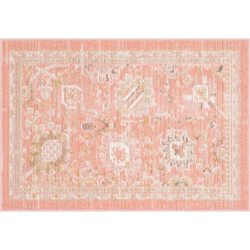 Crosswood Alyssa Traditional Floral Indoor Polyester Area Rug