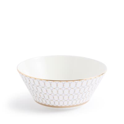 Wedgwood Renaissance Grey Soup/Noodle Bowl 7.8in - N/A