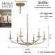 preview thumbnail 8 of 8, Minka Lavery 5286 Atella 6 Light 32" Wide Taper Candle Style