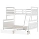 preview thumbnail 9 of 16, Twin Over Full Bunk Bed with 2 Storage Drawers & Ladder, Wood Bunkbed Frame Can Be Divided into 2 Beds