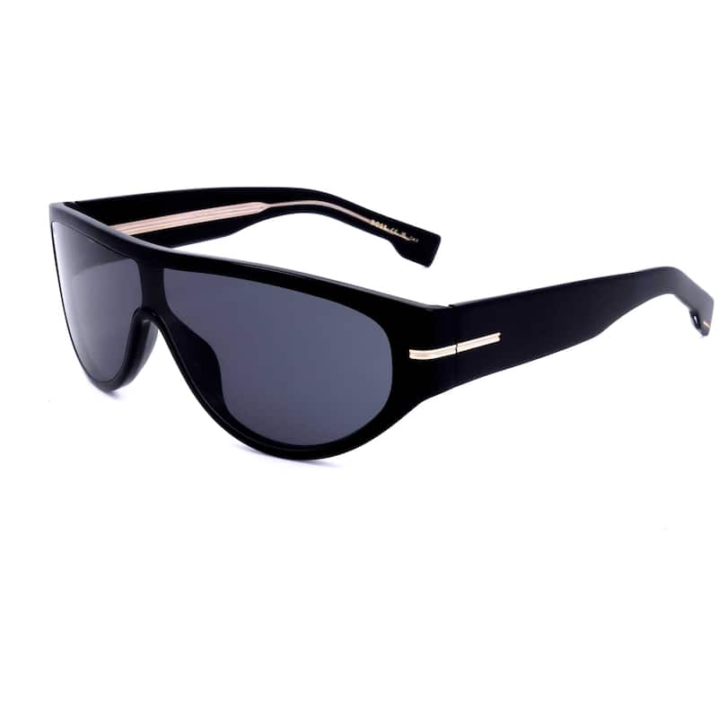 Hugo Boss Men's 99mm Black Sunglasses BOSS1623-S-807-IR