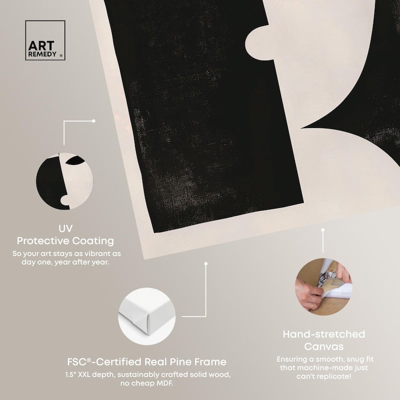 The Mask II Canvas by Art Remedy, Gallery Wrapped