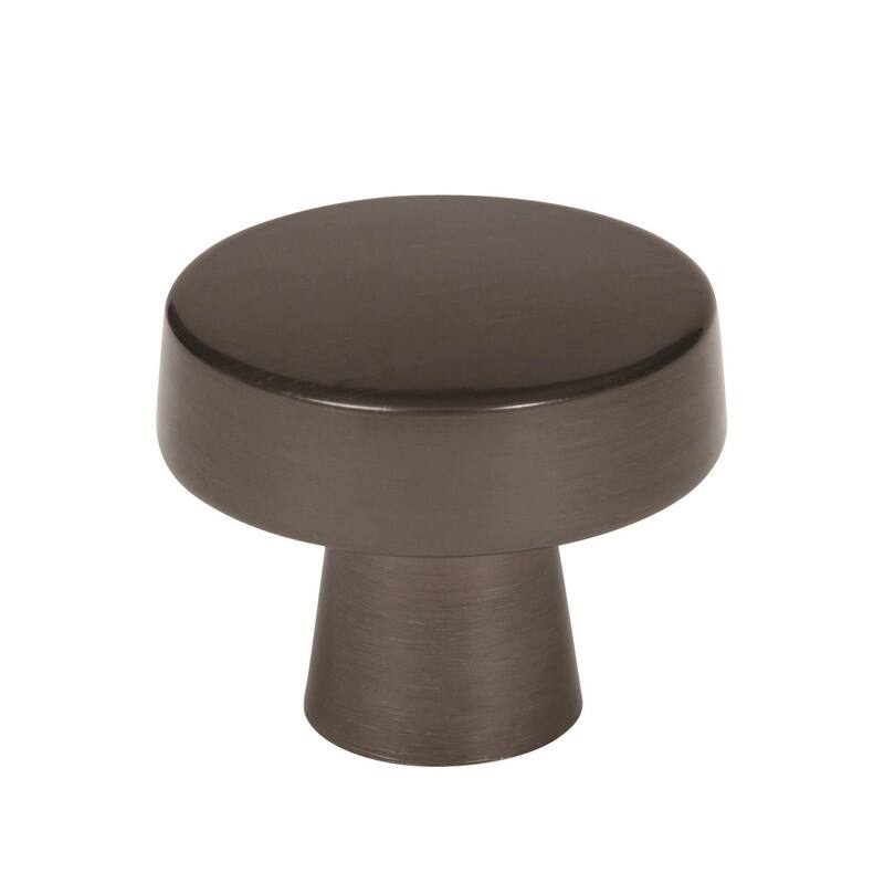 Amerock Blackrock Cabinet Knob - 1-5/8 in Round - Gunmetal