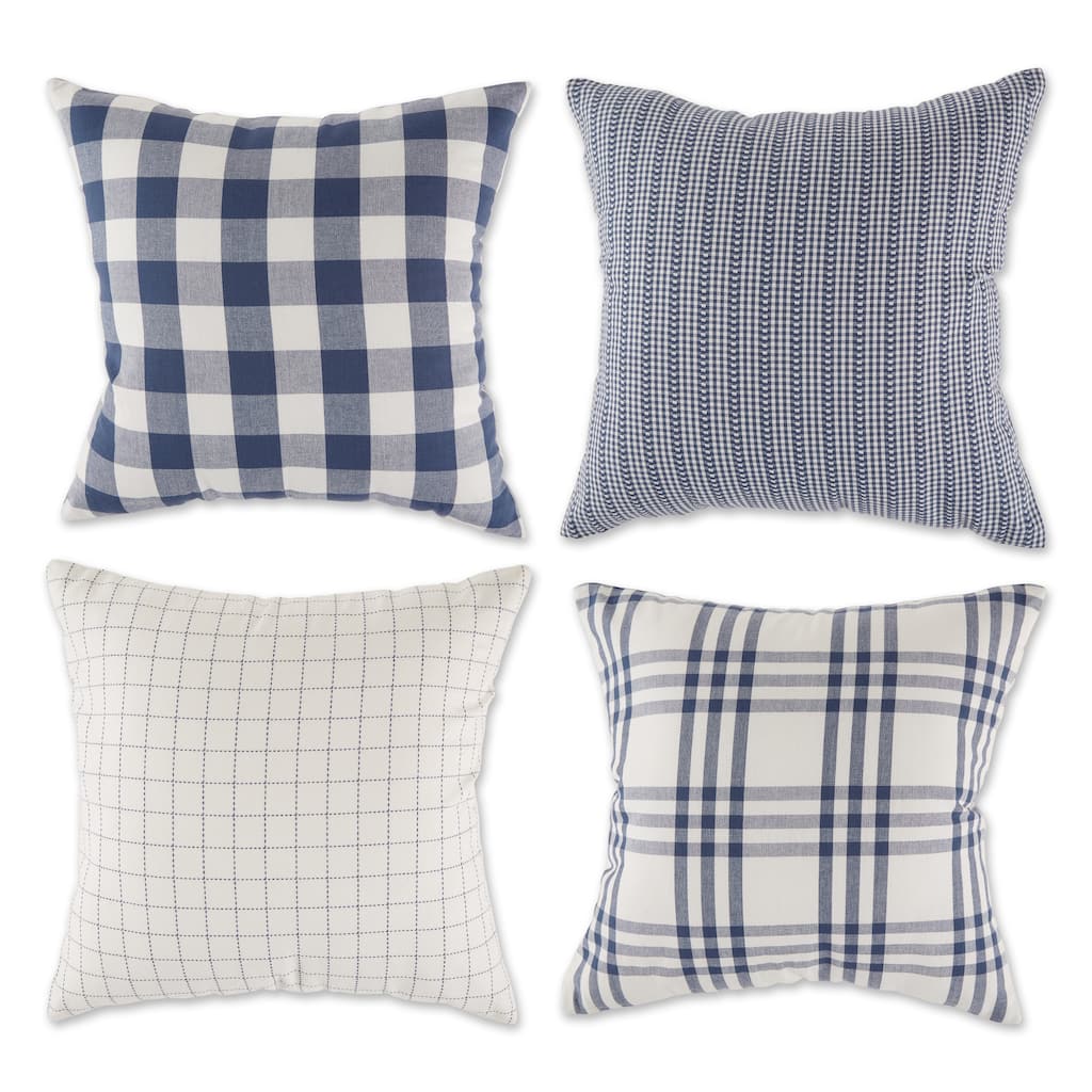 Farmhouse Pillow Cover 18x18 (Set of 4)