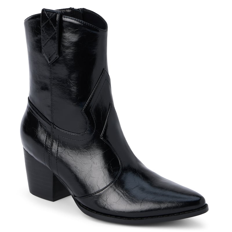 Coconuts by Matisse Bambi Patent Western Bootie