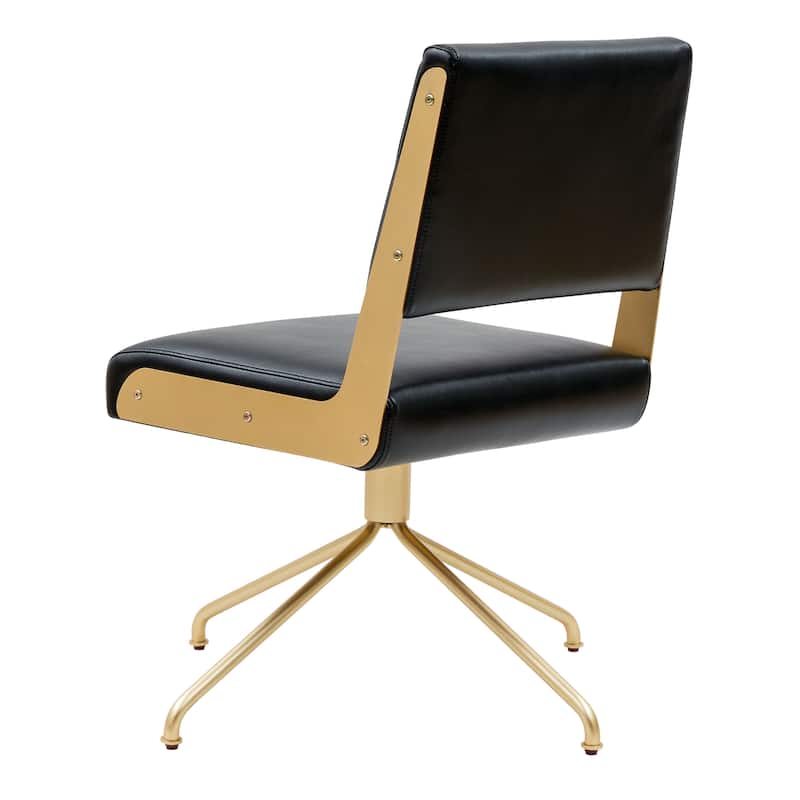 SAFAVIEH Couture Kanja Swivel Office Chair - 22Wx24Dx34H