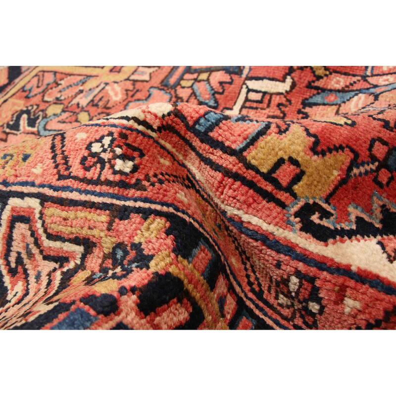 ECARPETGALLERY Hand-knotted Sarabi Red Wool Rug - 10'4 x 13'1