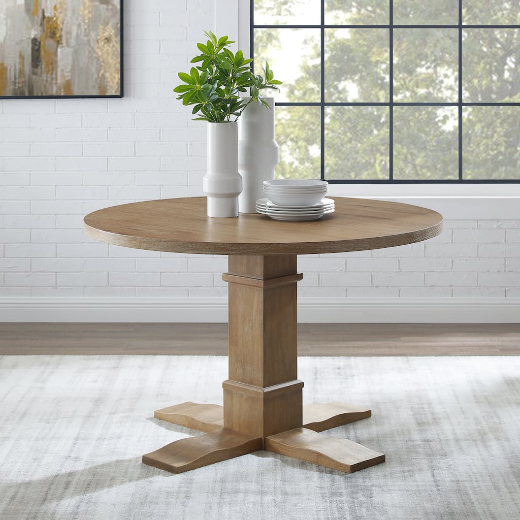 Crosley Joanna Round Dining Table - 47.25 "W x 47.25 "D x 30.25 "H