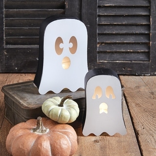 Set of Two Ghost Votive Luminaries - 6