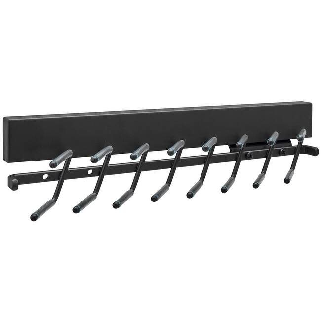 Rev-A-Shelf Sidelines 13-3/4 Inch Pull Out Tie Organizer - Black