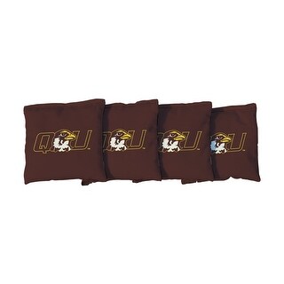 Replacement Quincy Hawks Brown Cornhole Bags