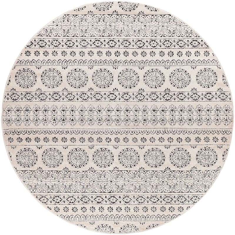 Livabliss Linc Bohemian Medallions Area Rug