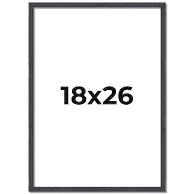 18x26 Frame Brown Picture Frame - Complete Modern Photo Frame Includes