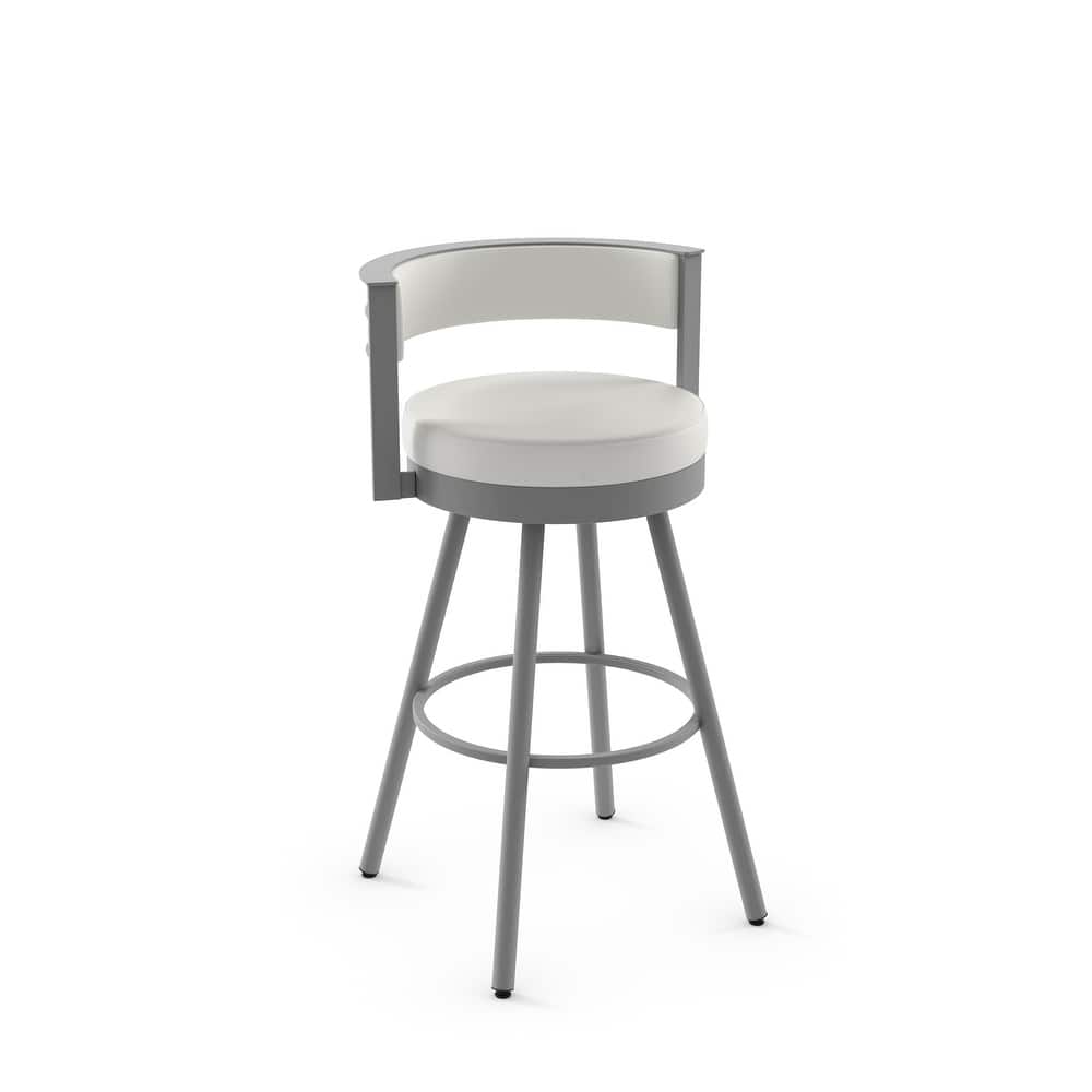 Amisco Eller Swivel Counter and Bar Stool