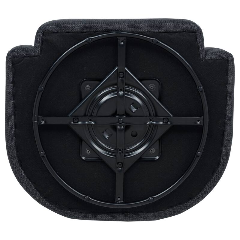 Mossbrook Fabric Upholstered Swivel Accent Chair - 29.25" x 29.25" x 31.5"