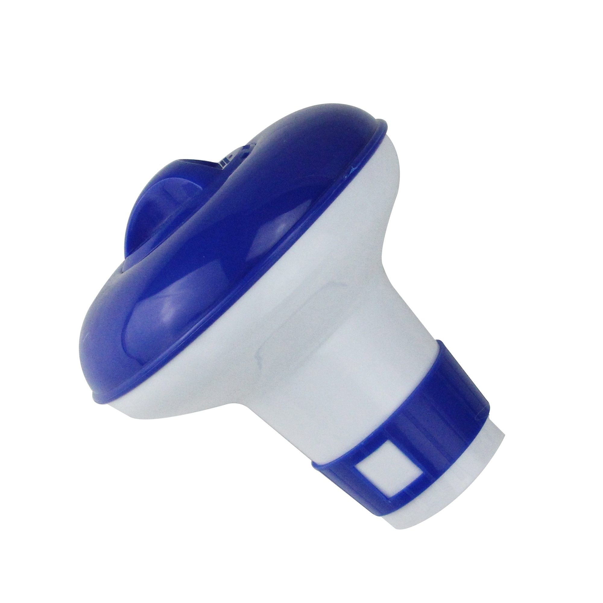 5.5-Inch Blue and White Pool Supply Mini-Tablet Floating Spa Dispenser - 5.5"