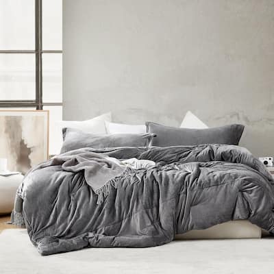 Love Thick® - Desirable Coma Inducer Oversized Comforter Set - Forbidden Gray