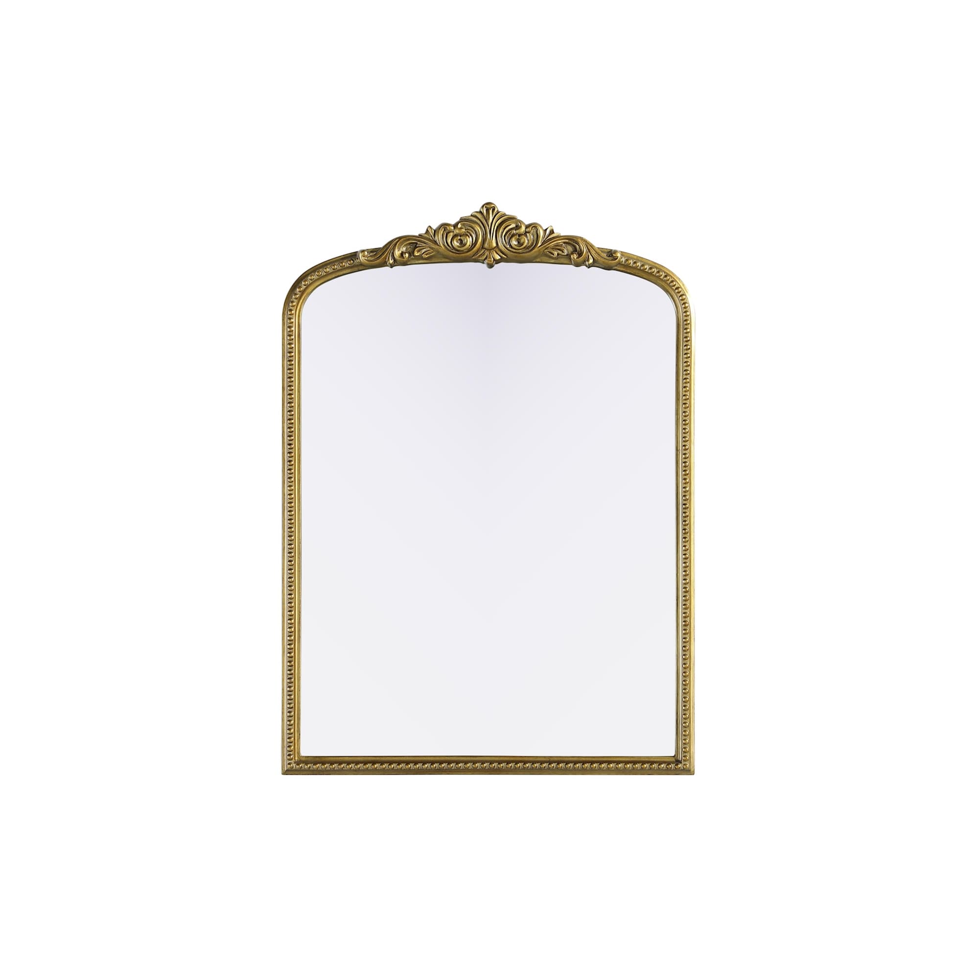 Elegant Lighting MR7F3042 Naomi 30"W x 42"H Rectangular Flat Resin
