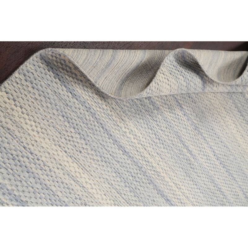 Geometric Modern Moroccan Oriental Foyer Area Rug Wool Hand-knotted - 5'3" x 7'8"