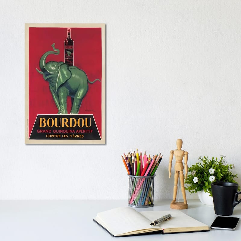 iCanvas "Bourdou" by Leonetto Cappiello Canvas Print - 12x8x0.75