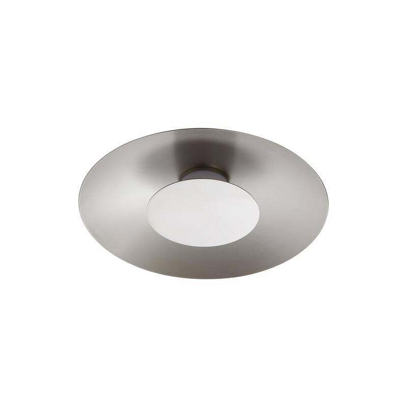 Golden Lighting 6400-FM12 SAN Luma 12" Wide Semi-flush Ceiling Fixture