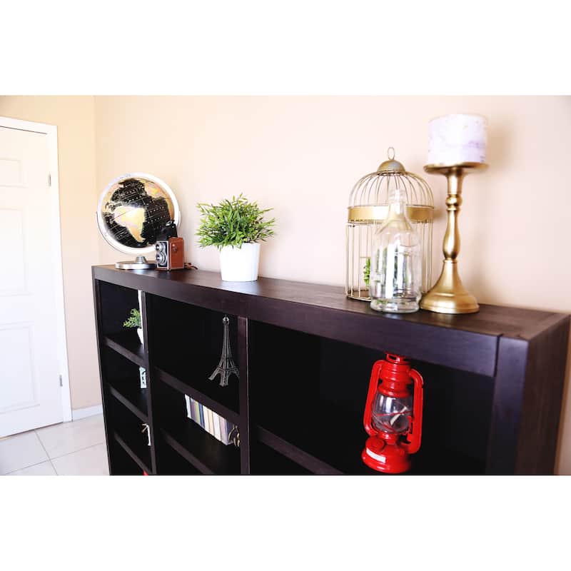 72 x 48 Inch Wall Storage Bookcase