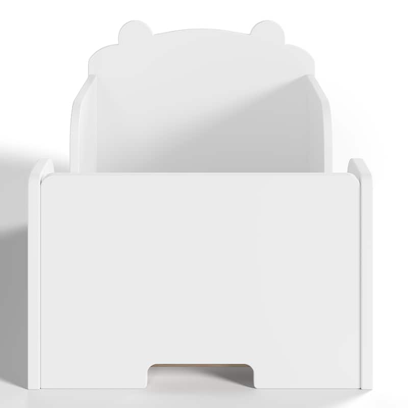 Toddler Floor Bed Frame - Bear Shape Cot Bed for Boys & Girls Ages 3-6