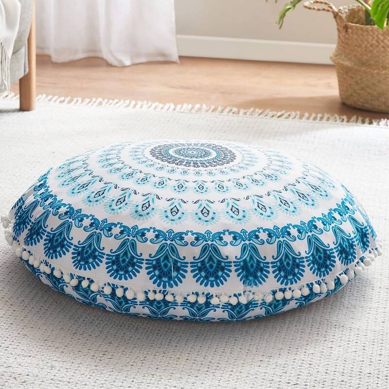 Floor Pillow, Round Large Pillows Seating for Adults