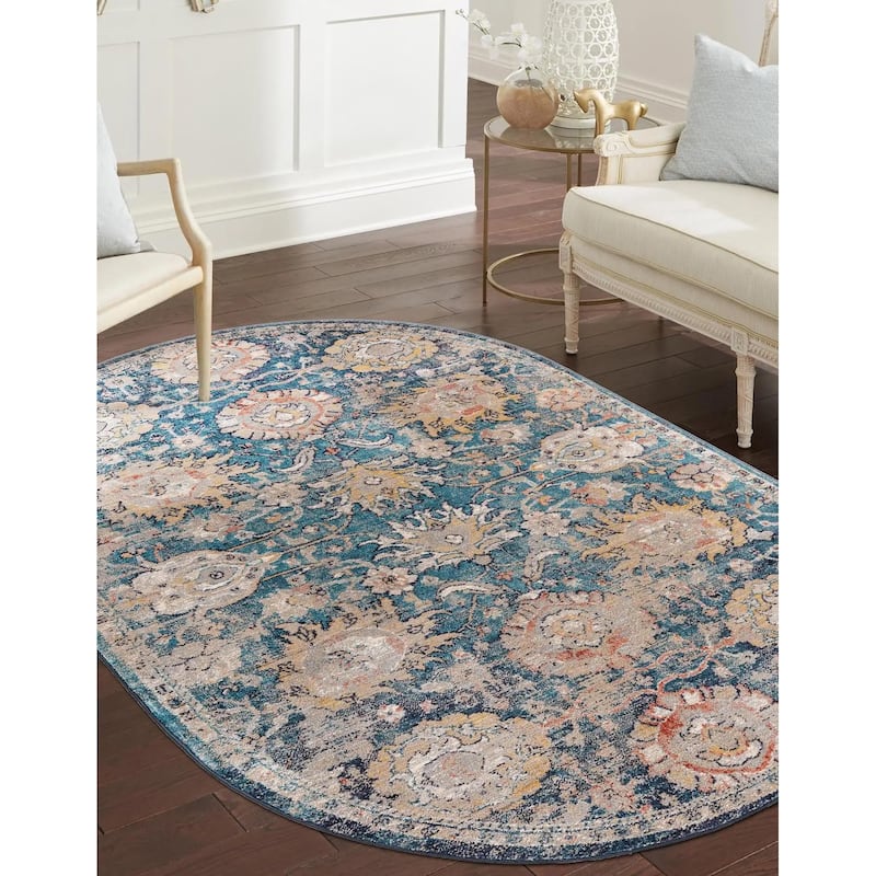Traditional Nixa Collection Area Rug