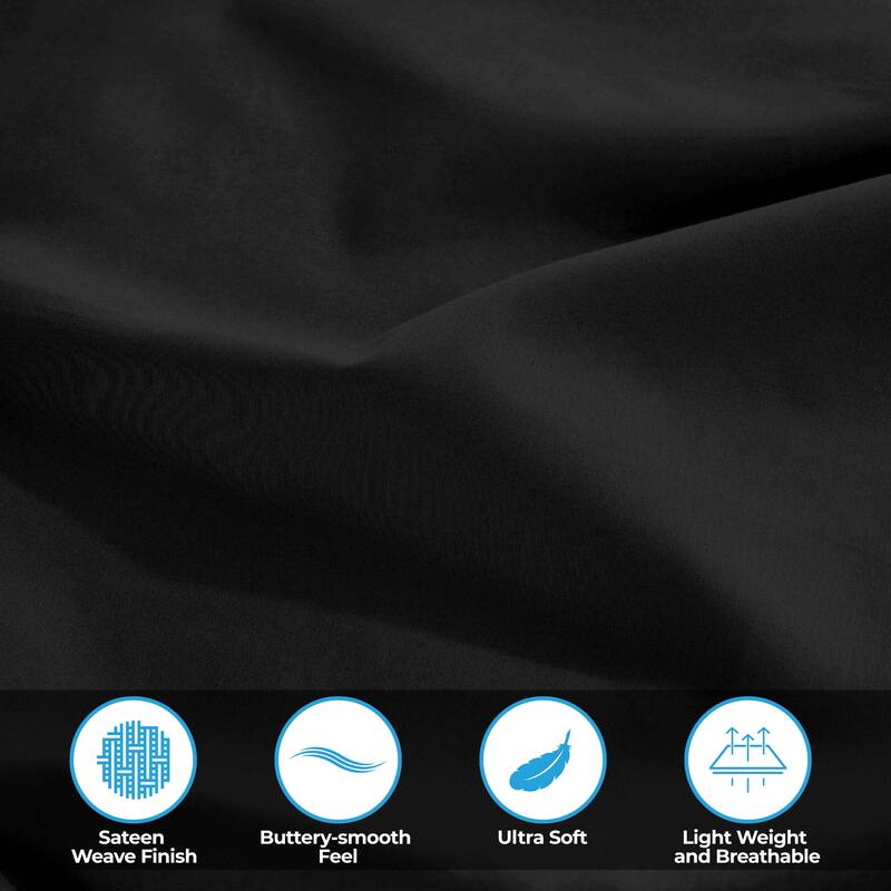 Superior Egyptian Cotton 300 Thread Count Solid Bed Sheet Set
