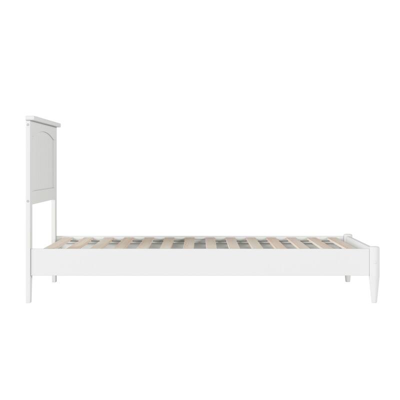 Naples Solid Wood Low Profile Platform Bed
