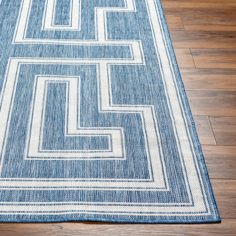 Livabliss Shuppo Indoor/ Outdoor Scrollwork Area Rug