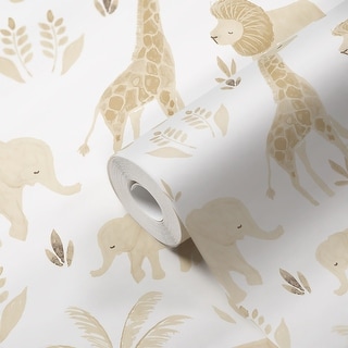 Crane Baby Nursery Wallpaper