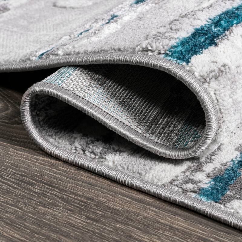 JONATHAN Y Timeworn Modern Stripe Area Rug