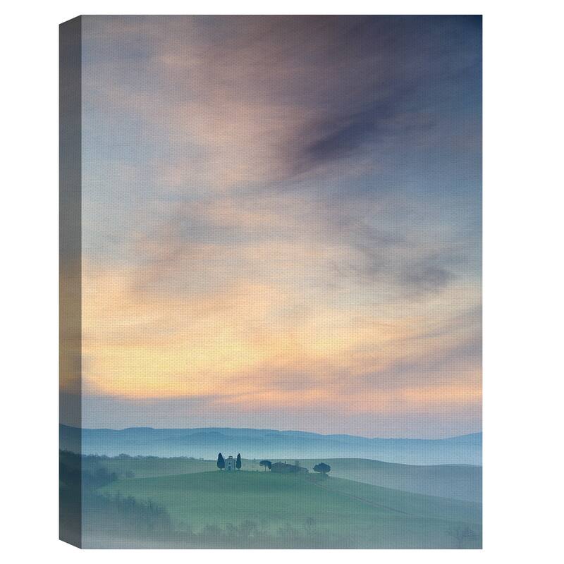 Capella di Vitaleta Canvas Art Print