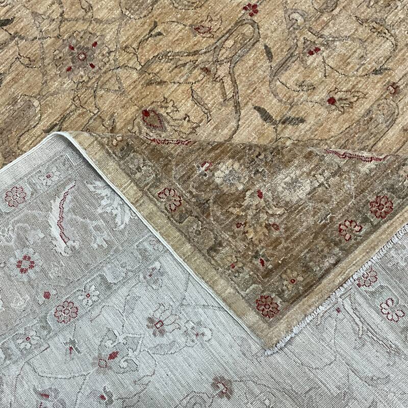 HERAT ORIENTAL Handmade Oushak Wool Rug - 6'2" x 8'8"