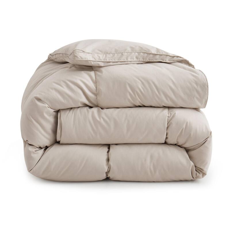 All Season Medium to Extra Warmth White Feather Down Comforter Duvet Insert