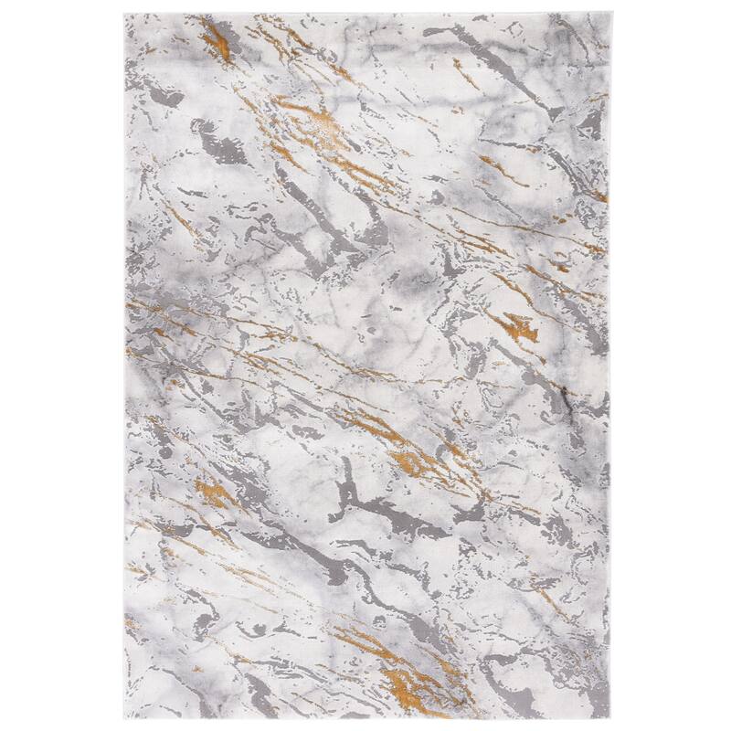 SAFAVIEH Craft Blanchette Modern & Contemporary Rug - 2'7" x 5' - Grey/Gold