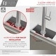preview thumbnail 19 of 26, STYLISH 22 inch Stainless Steel 16G Workstation Undermount Kitchen Sink - 22" x 19" x 10"