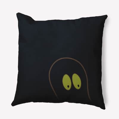 Halloween Ghost Eyes Accent Pillow