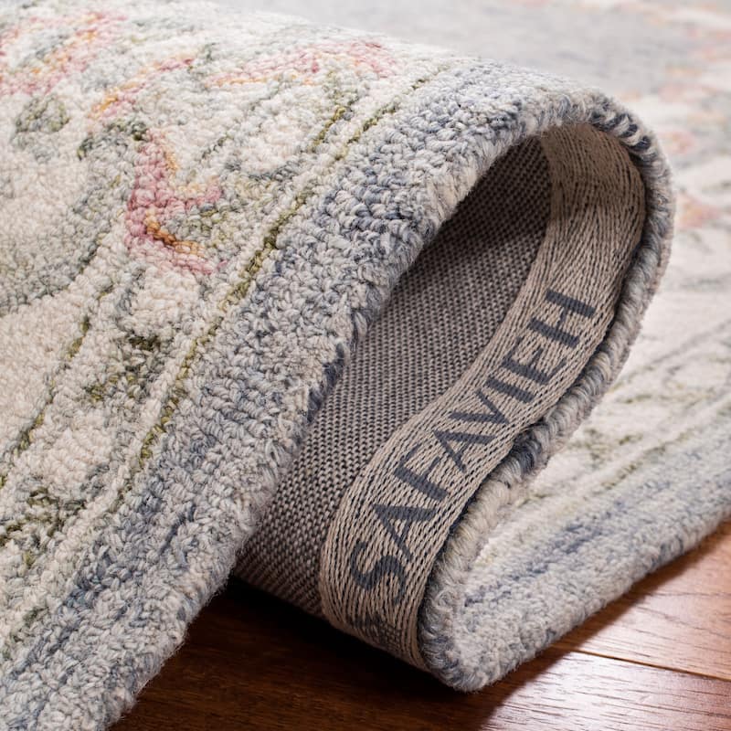 SAFAVIEH Handmade Micro-Loop Avery Wool Rug