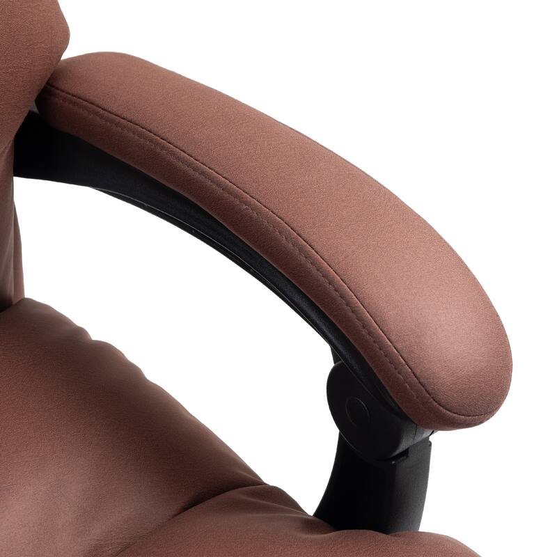 Vinsetto Microfibre Vibration Heated Reclining Massage Office Chair