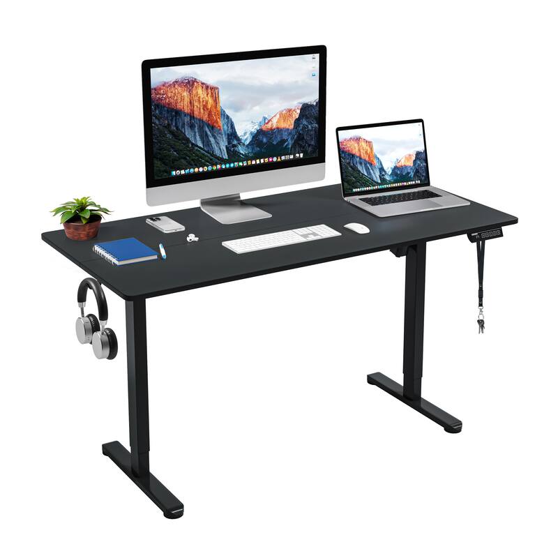 Smart Electric Adjustable Height Standing Desk Modern Lift Design