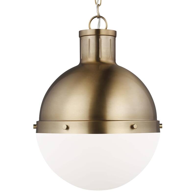 Bellevue Loire 13" Wide Pendant - Satin Bronze